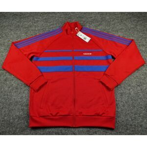 Adidas Originals Jacket Mens Medium‎ Red Blue The First TT Track Top Casual